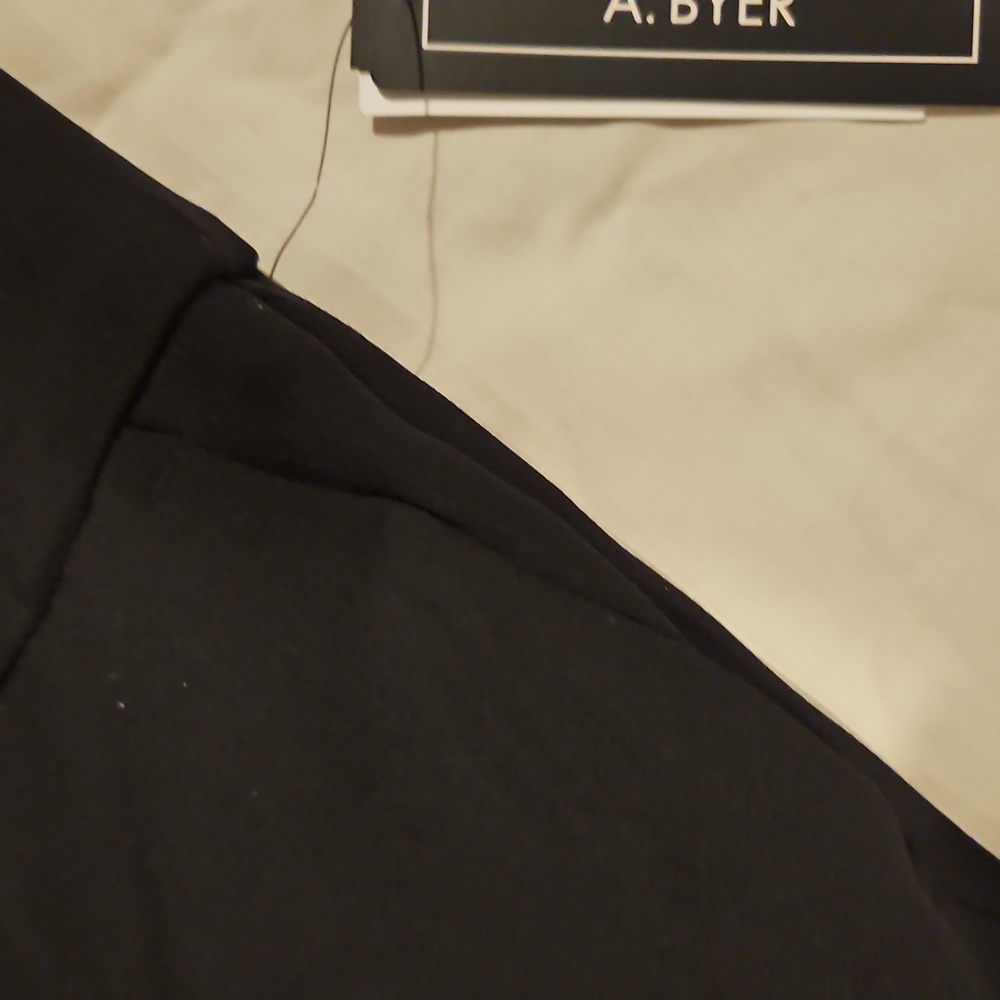 A. Byer Women's Waist Slimming Black Dress Pants Size 7 - Picture 5 of 8